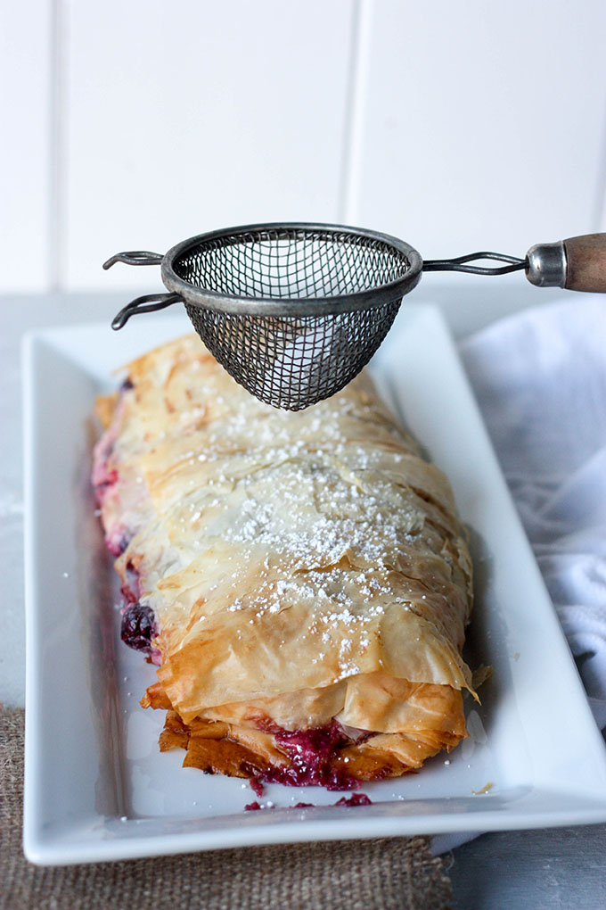 Cheese and Cherry Strudel Oktoberfest Bash www.thehomecookskitchen.com