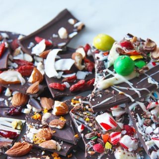 chocolate bark four ways_healthypears-com_christmas-special_dessert