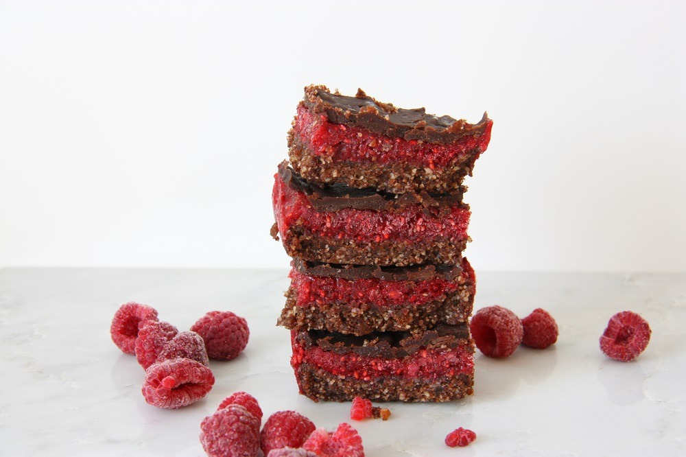 chocolate raspberrry brownie