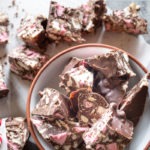 rocky road recipe Pinterest graphic