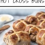 hot cross buns recipe pin