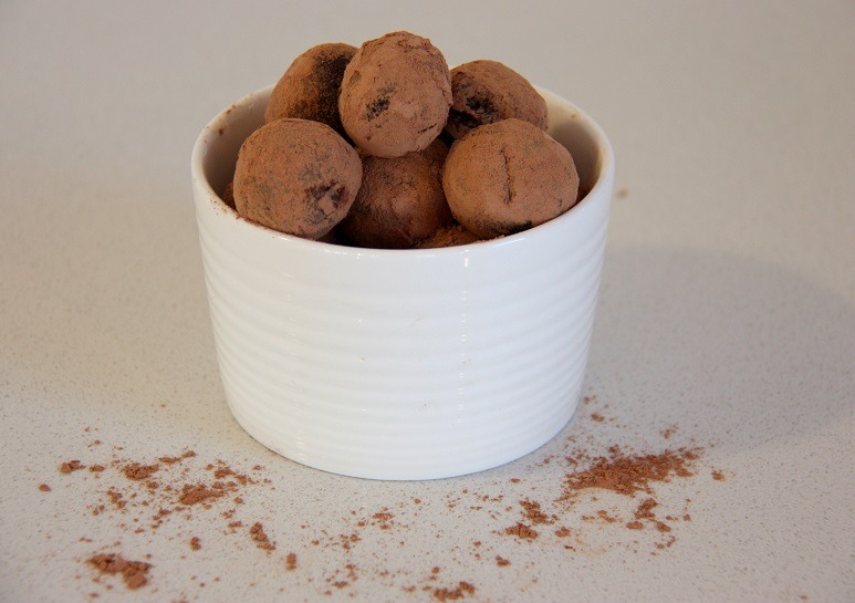 mocha bliss balls