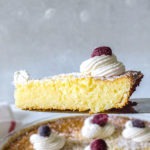 lemon coconut tart pin