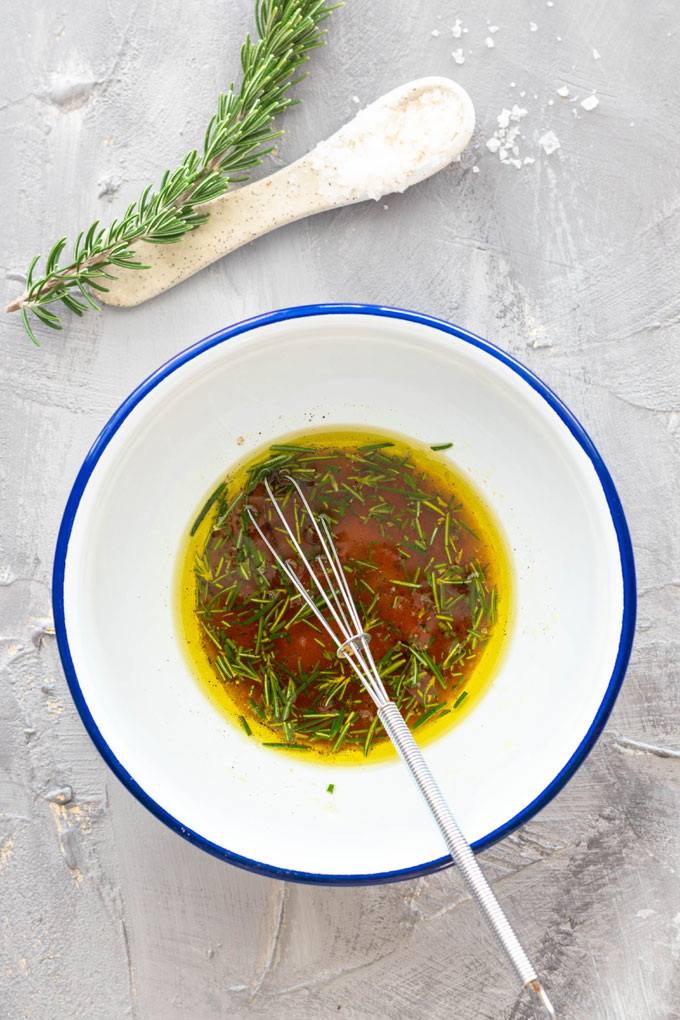 roast pumpkin marinade in a small bowl