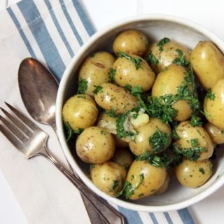 parsley butter potatoes healthypears-com-christmas-special-side-dish-christmas-side