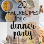 fall recipe ideas collage