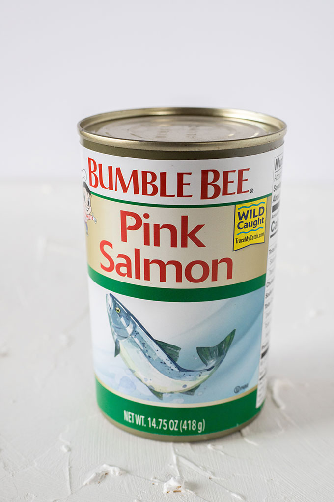 tin of bumblebee pink salmon