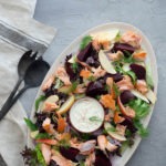 smoked salmon salad pin