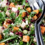 sweet potato salad Pinterest graphic