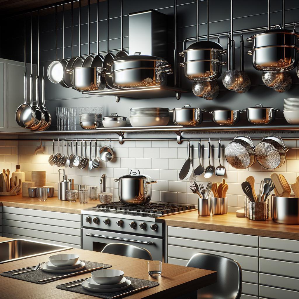 Best Healthy Stainless Steel Cookware for Safe, Non-Toxic Meals