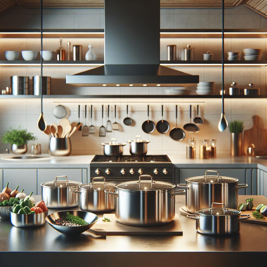 Stainless Steel Healthy Cookware: Why It’s a Safe Choice